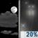 Partly Cloudy then Slight Chance Drizzle